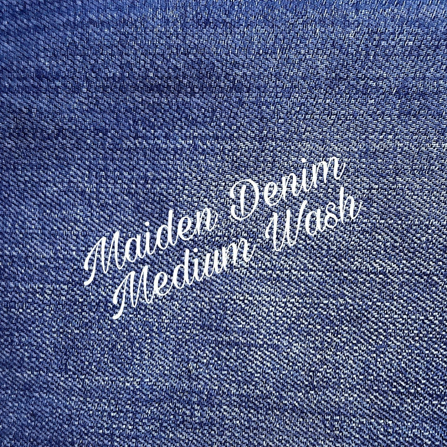 Denim Bracelet- Silver stainless steel jean cuban link bracelet