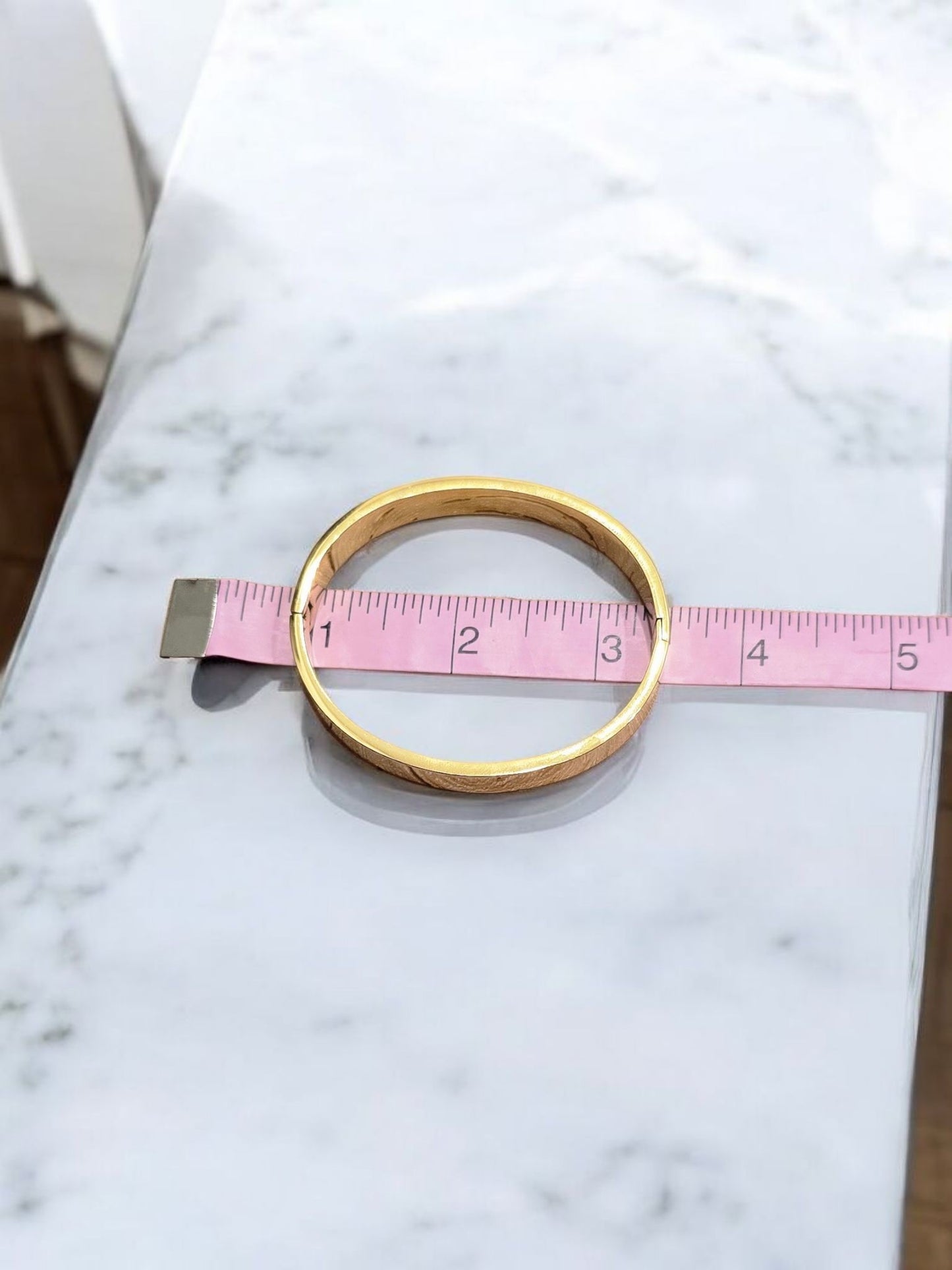 Denim Bracelet- Stainless steel 18K Gold jean cuff bracelet